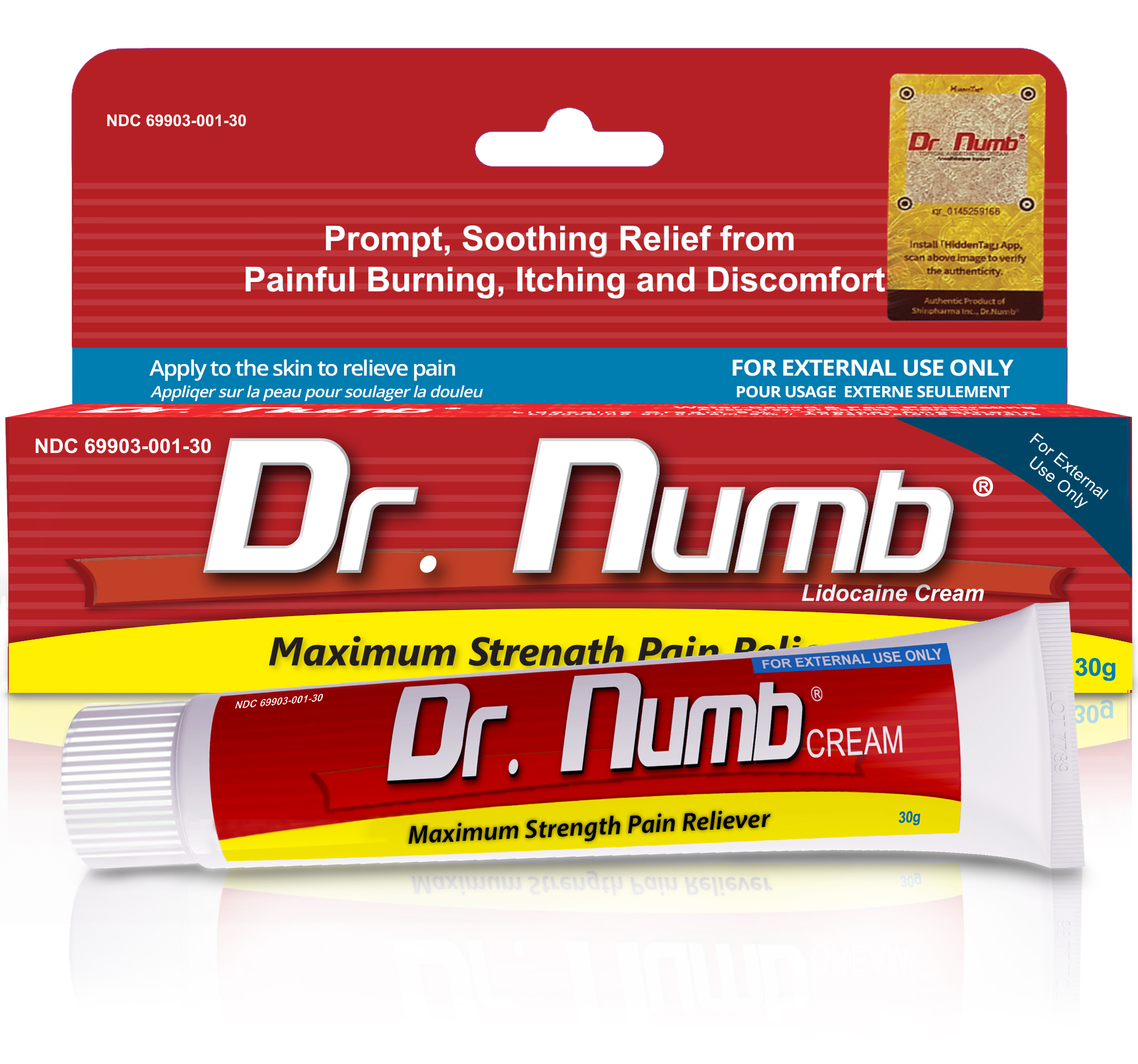 01. Dr. Numb 5% 30g